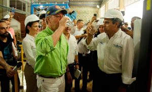 Inauguración planta desalinizadora San Andrés